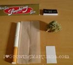 Roll cannabis joint