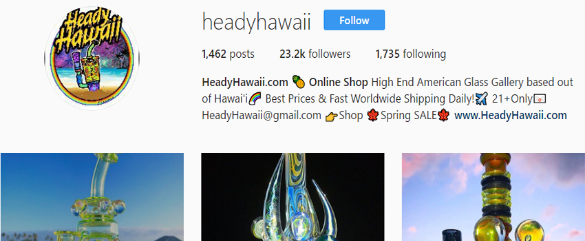 heady hawaii - who canu follow on instagram weed smokers not dab