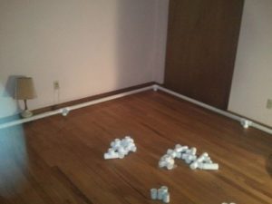 room being built