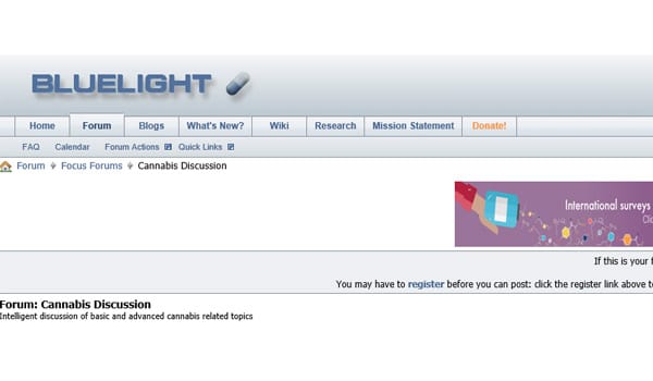 Bluelight Cannabis Discussion
