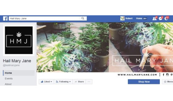 Hail Mary Jane Facebook Page