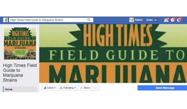High Times Field Guide to Marijuana Strains Facebook Page