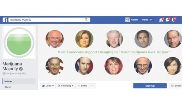 Marijuana Majority Facebook Page