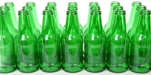 Empty glass bottles can be recycled to be used as a carb cap