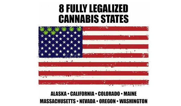 Grow legal states outdoor