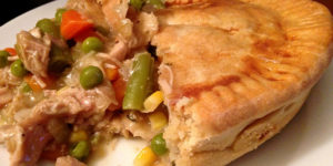 Cannabis chicken pot pie recipe