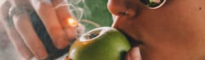 apple best foods to smoke out of