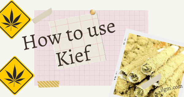 How to use Kief