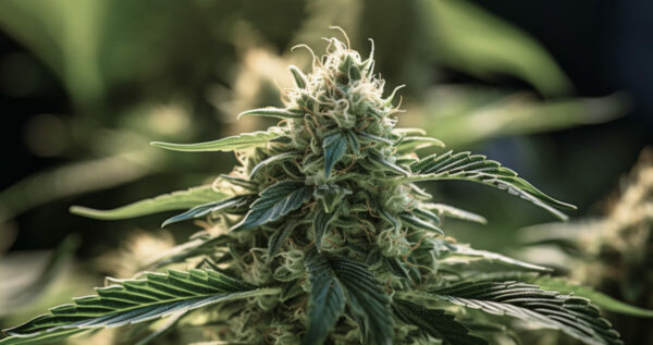 Lime OG weed plant