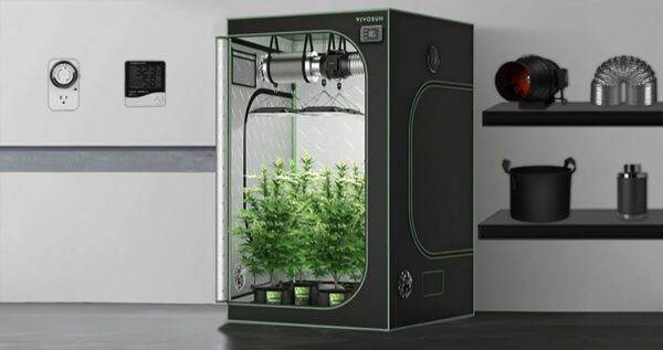 Grow tent kit mock up