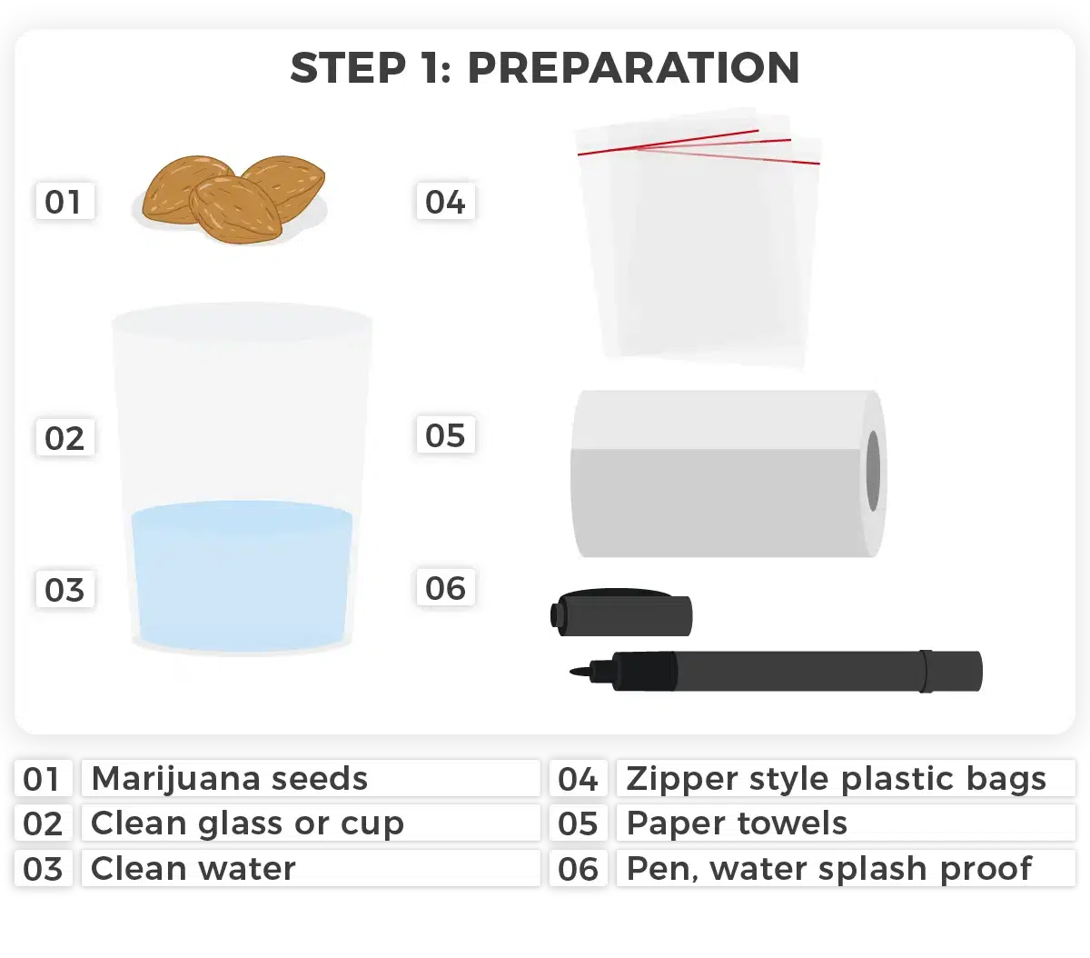 How to Germinate Seeds Using the Paper Towel Method I Love Growing