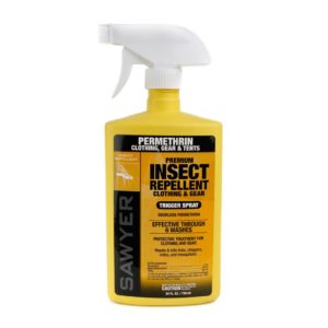 Permethrin repellent cannabis