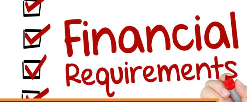 Financial requirements