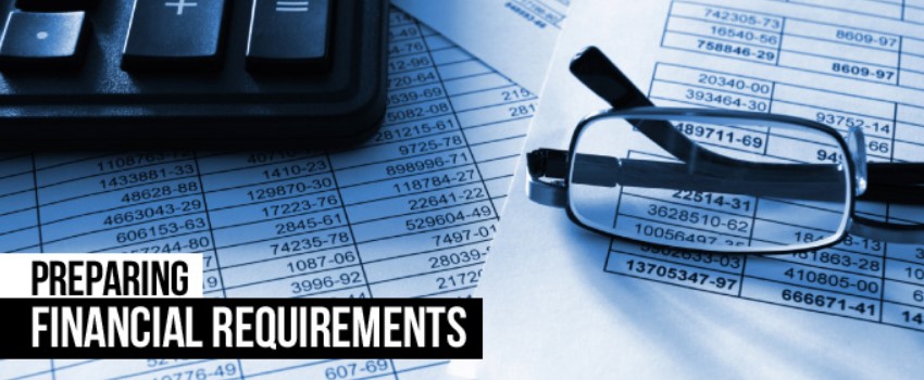 Financial requirements