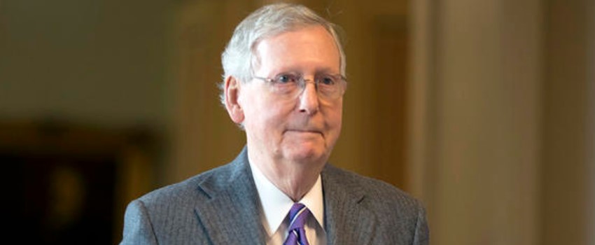 Senate Majority leader Mitch McConnell
