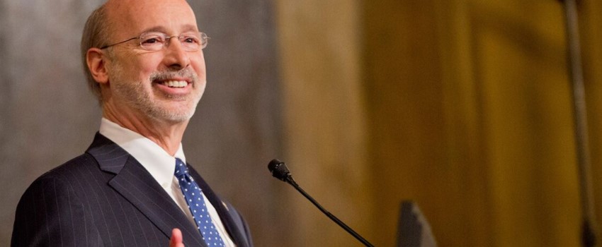 Tom Wolf, the incumbent Democratic governor of the state