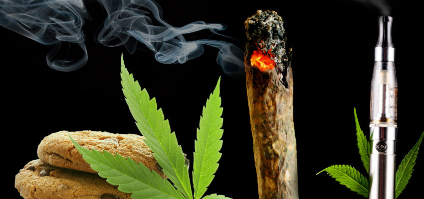 vaping vs edibles vs smoking