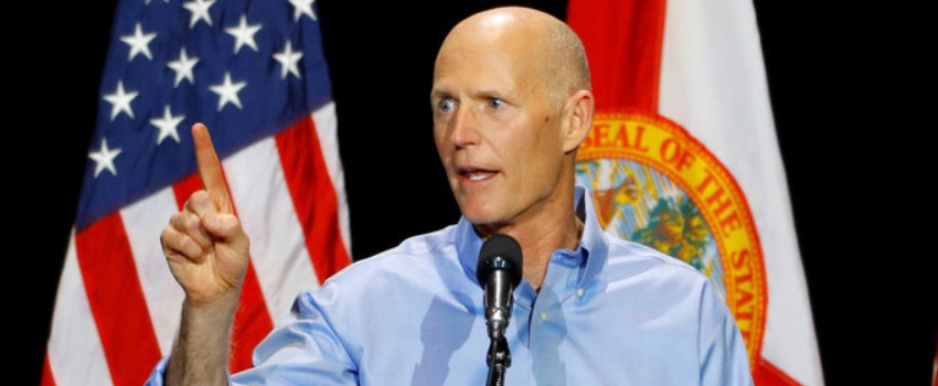 Republican governor, Rick Scott