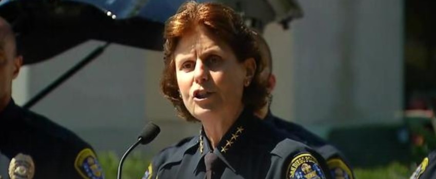 San Diego police chief, Shelly Zimmerman
