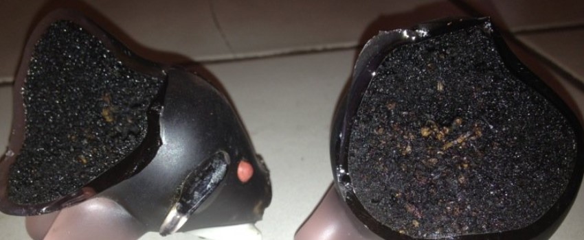 How to scrape resin