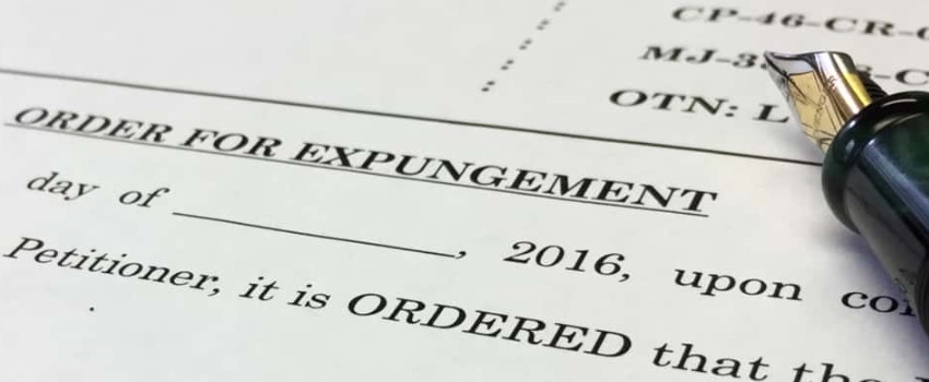 Expungement and reduction is a long process