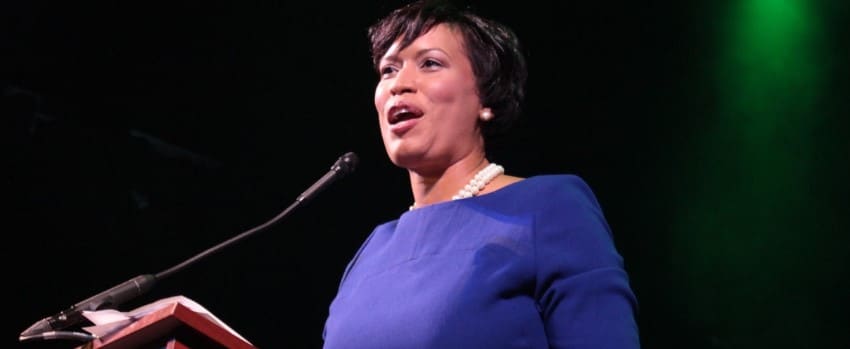 Muriel Browser, the Democrat mayor of Washington D.C.