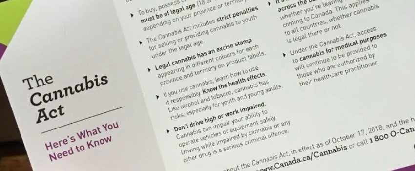 The cannabis act